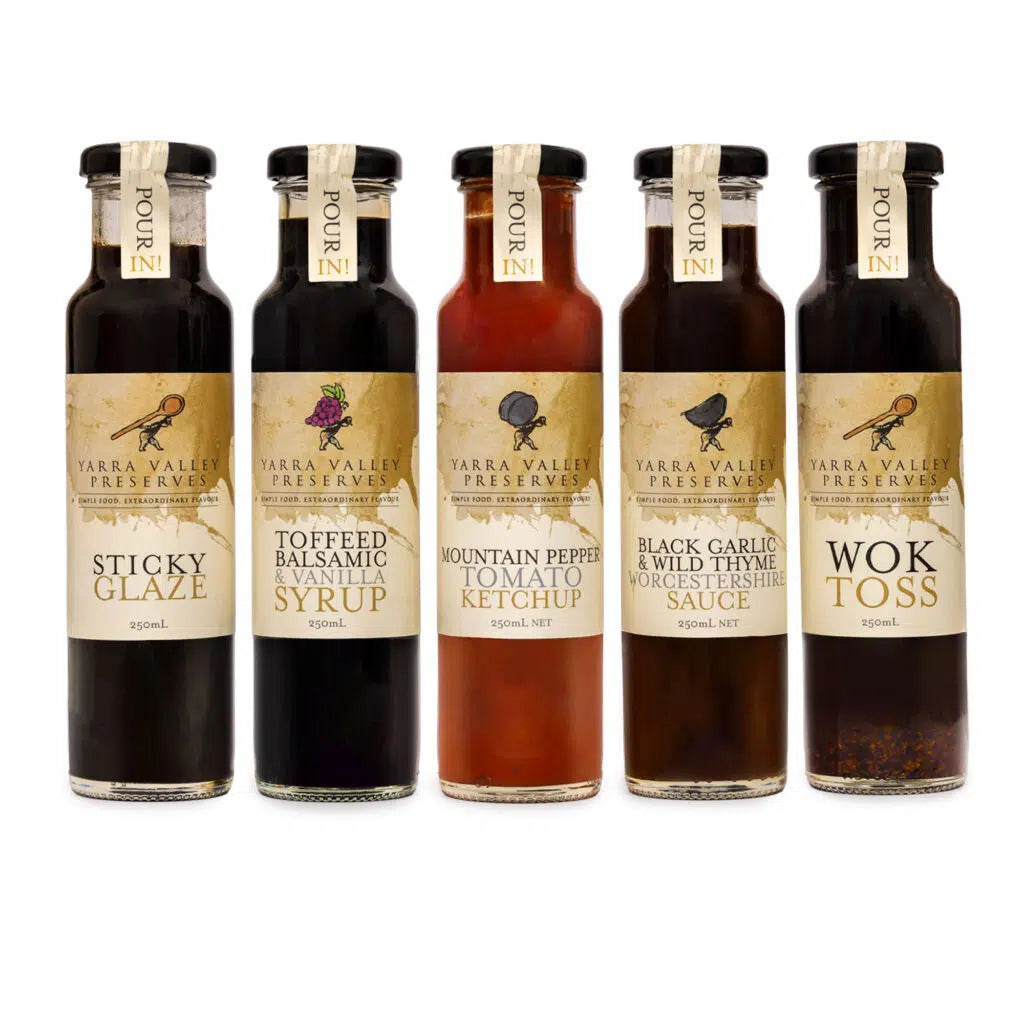 Yarra Valley Gourmet Foods Sauces 250ml available at The Prickly Pineapple