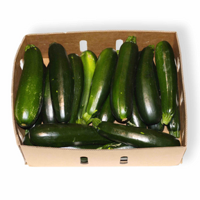 Zucchini 10kg carton available at The Prickly Pineapple