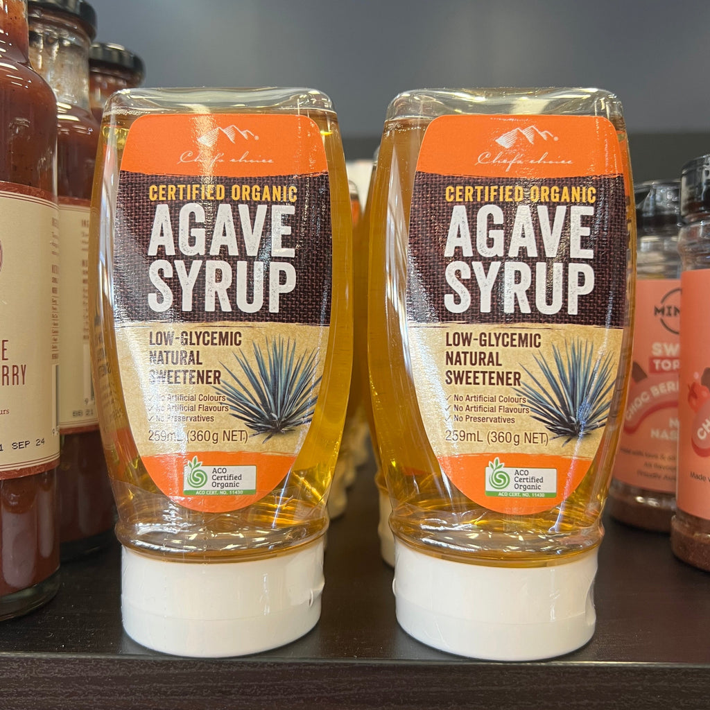 Chef's Choice Organic Agave Syrup available at The Prickly PIneapple