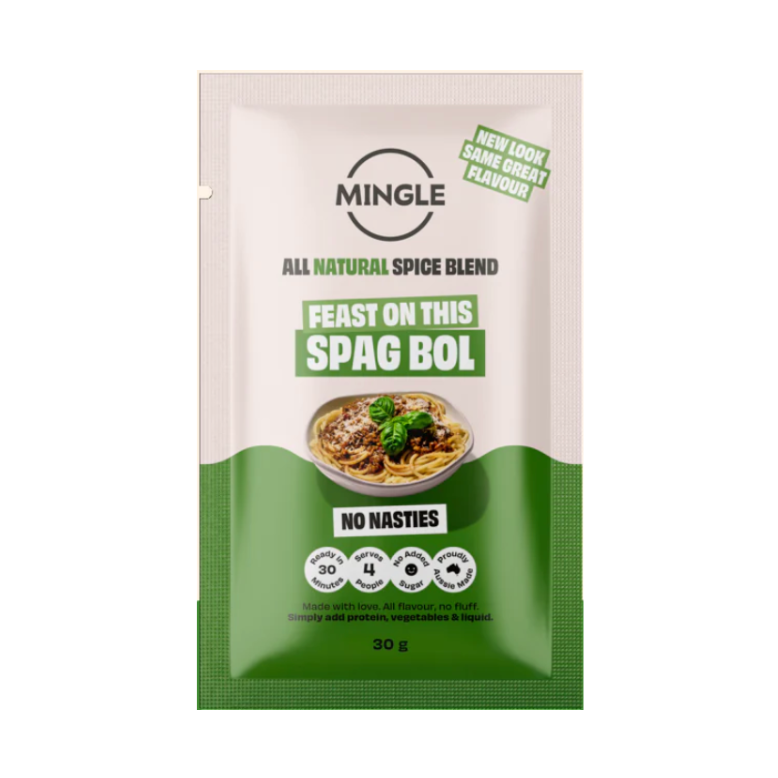 Mingle Spag Bol 30g available at The Prickly Pineapple