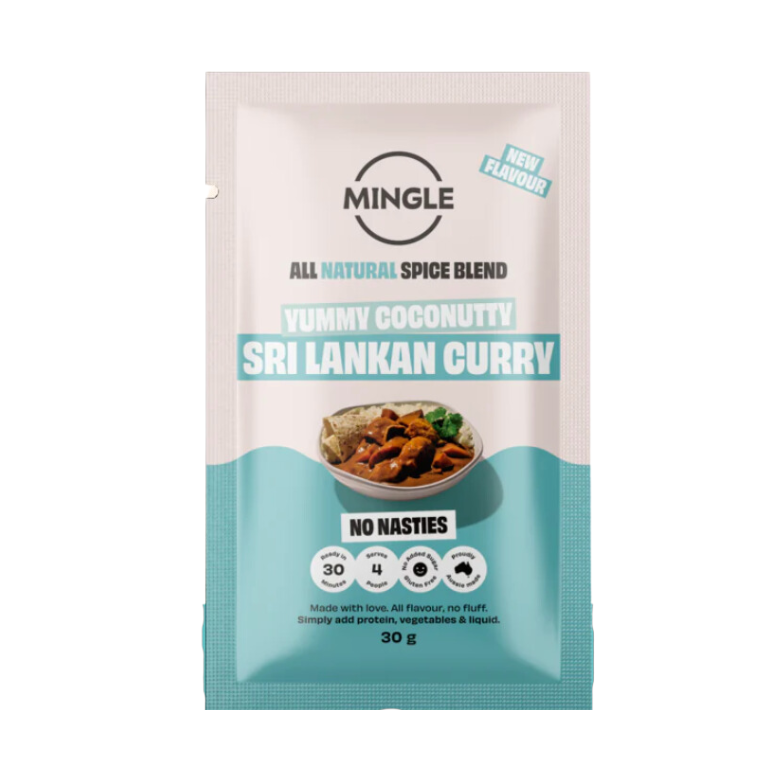 Mingle Sri Lankan Curry 30g available at The Prickly Pineapple