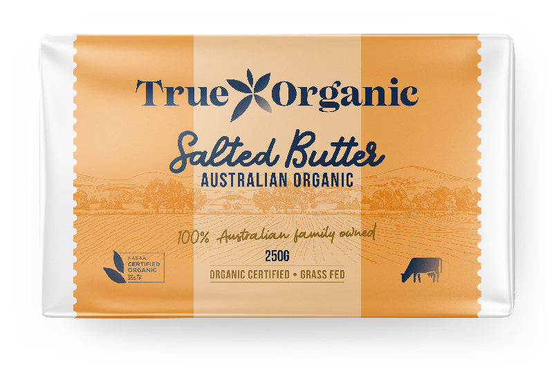 True Organic Salted Butter organic available at The Prickly Pineapple