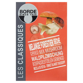 BORDE Dried Mix Mushrooms 20g available at The Prickly Pineapple