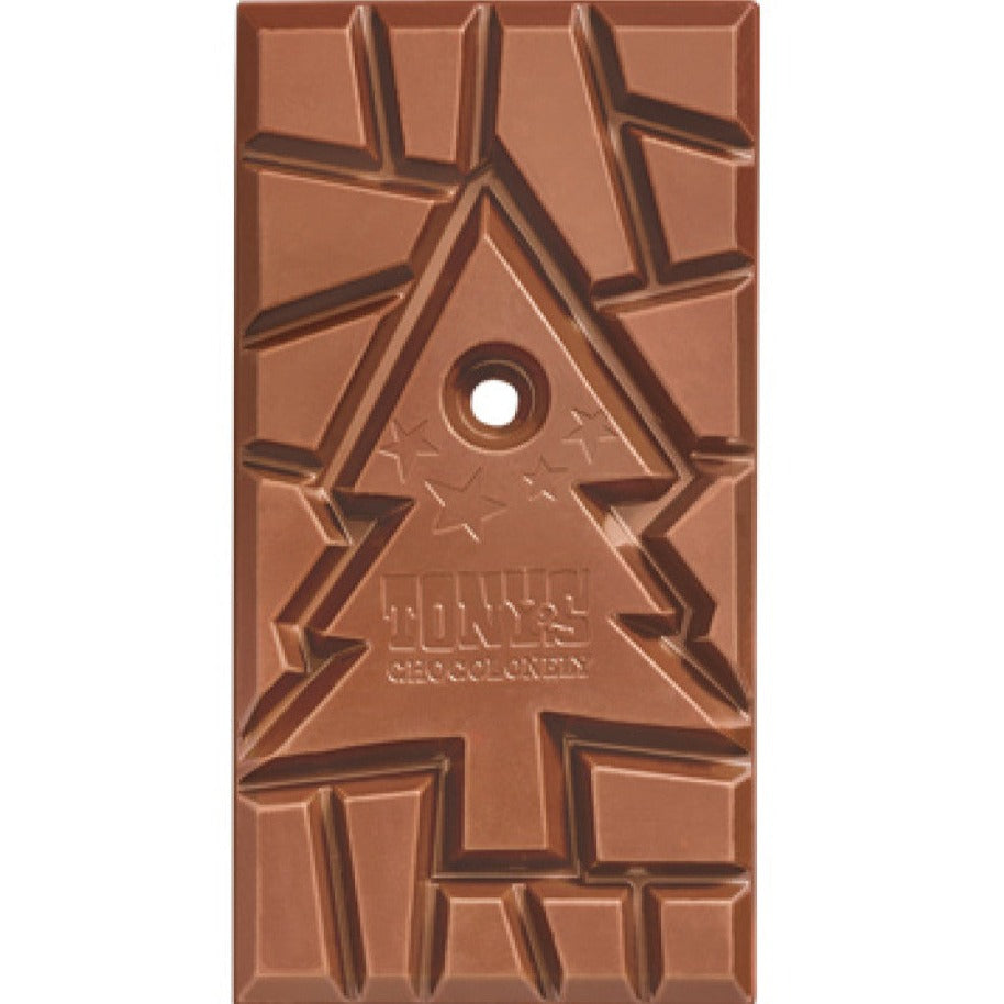 Tony's Chocolonely Christmas Chocolate Range Varieties 180g available at The Prickly Pineapple
