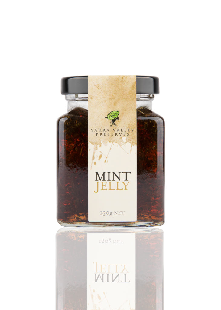 Yarra Valley Gourmet Foods Mint Jelly (GF) 150g available at The Prickly Pineapple