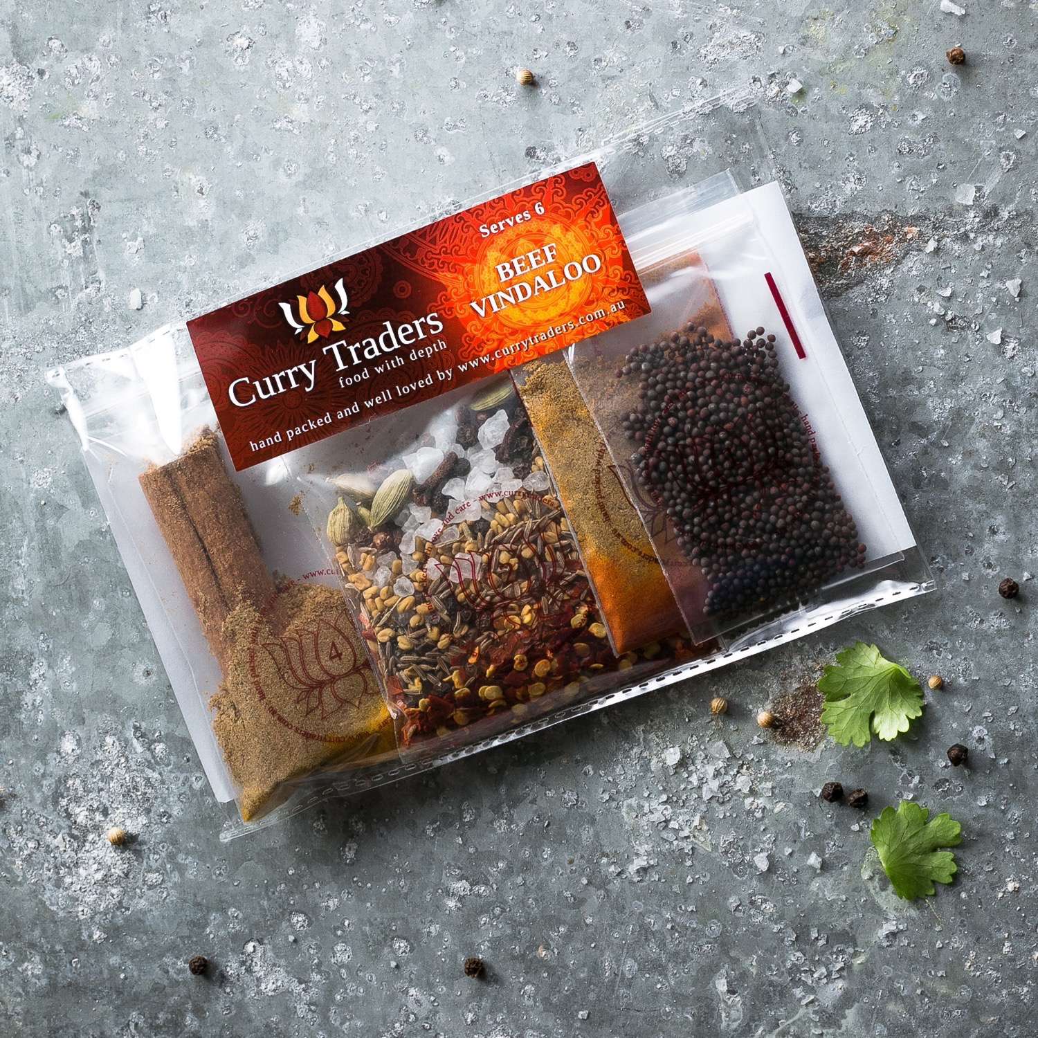 Curry Traders Beef Vindaloo Curry Gourmet Kit 48g