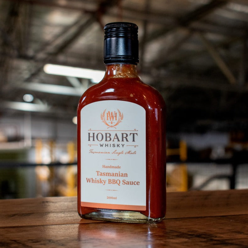 Hobart Whiskey Tasmanian Whiskey BBQ Sauce 200ml available at The Prickly Pineapple