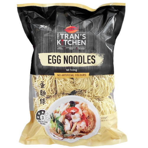 Mrs Trans Kitchen Egg Noodles 300g – The Prickly Pineapple