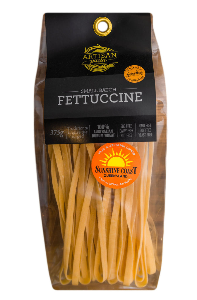 Artisan Pasta small batch fettuccine available at The Prickly Pineapple