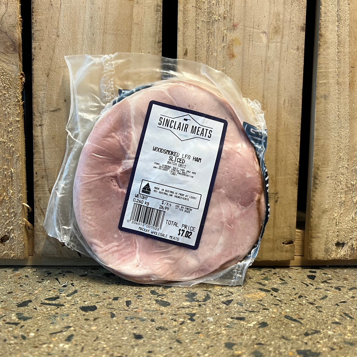 Processed Ham Packet Sinclair Woodsmoked Leg Ham sliced packets – The Prickly Pineapple