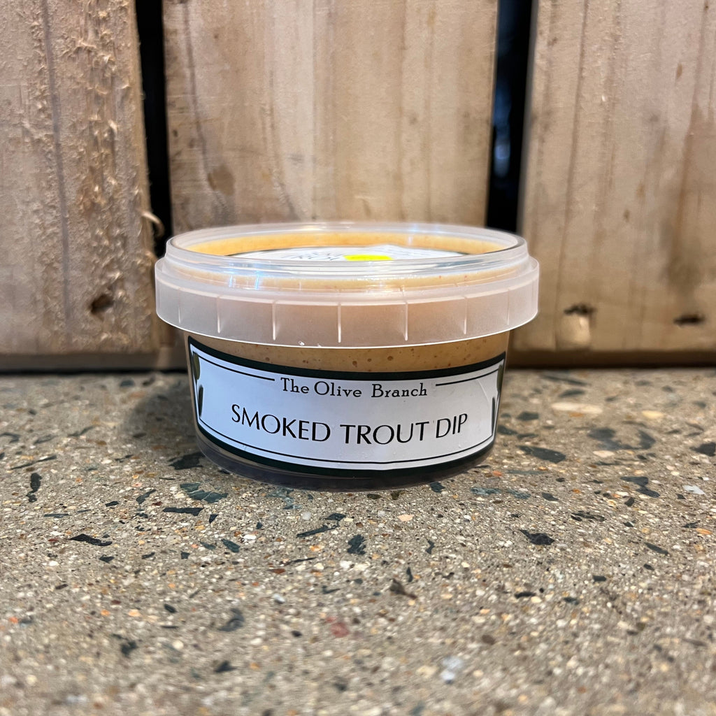 The Olive Branch Smoked Trout Dip 25g available at The Prickly Pineapple