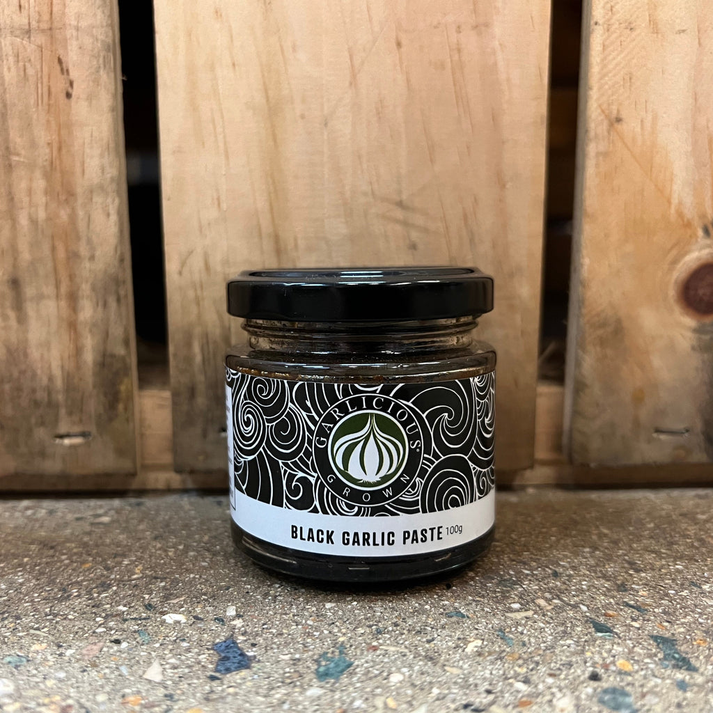 Garlicious Grown Black Garlic Paste 100g available at The Prickly Pineapple