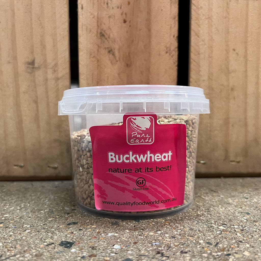 Pure Earth Black Buckwheat 350g available at The Prickly Pineapple