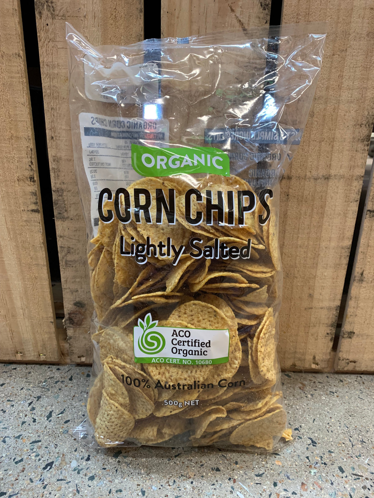 Organic Corn Chips 500g