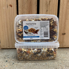 Rise & Shine Toasted Muesli - Cranberry & Coconut available at The Prickly Pineapple