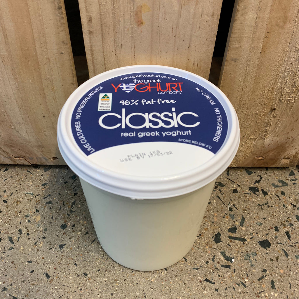 The Greek Yoghurt Company Plain available at The Prickly Pineapple