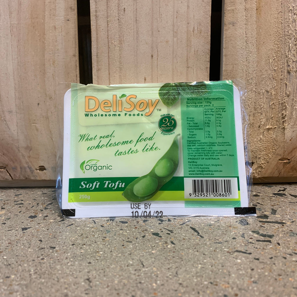 Delisoy Wholesome Foods Organic Soft Tofu