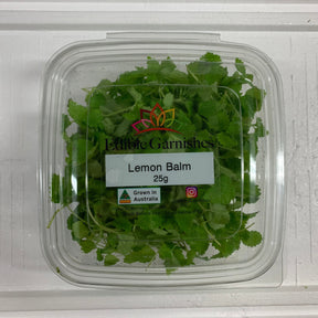 Edible Garnishes Lemon Balm 25g punnet