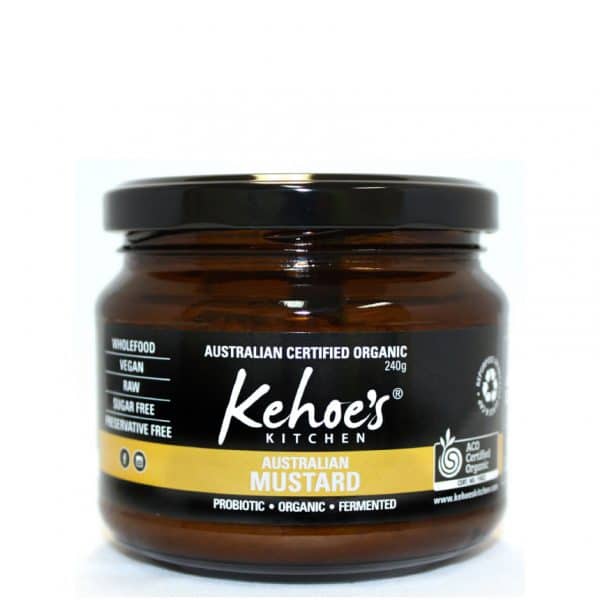 Kehoes Kitchen Australian Mustard 240g available at The Prickly Pineapple