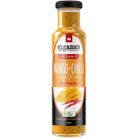 Ozganics Mango and Chilli Dressing 250ml available at The Prickly pineapple