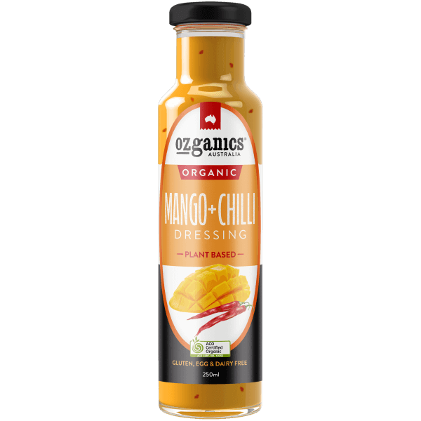 Ozganics Mango and Chilli Dressing 250ml available at The Prickly pineapple