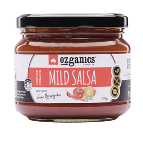 Ozganics organic mild salsa available at The Prickly Pineapple