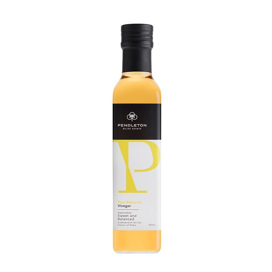 Pendleton Olive Estate Vinegar Pear Balsamic 250ml available at The Prickly Pineapple