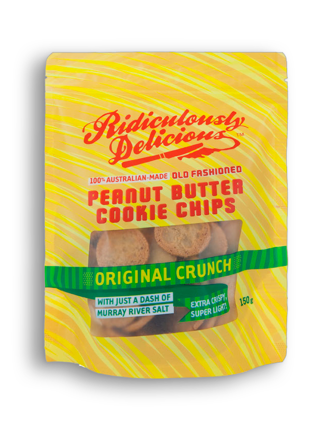 Ridiculously Delicious Original Crunch Cookie Chips 150g