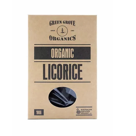 Green Grove Organics Organic Licorice available at The Prickly Pineapple