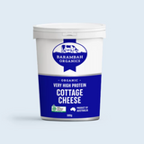 Barambah Organics Very High Protein Cottage Cheese available at The Prickly Pineapple