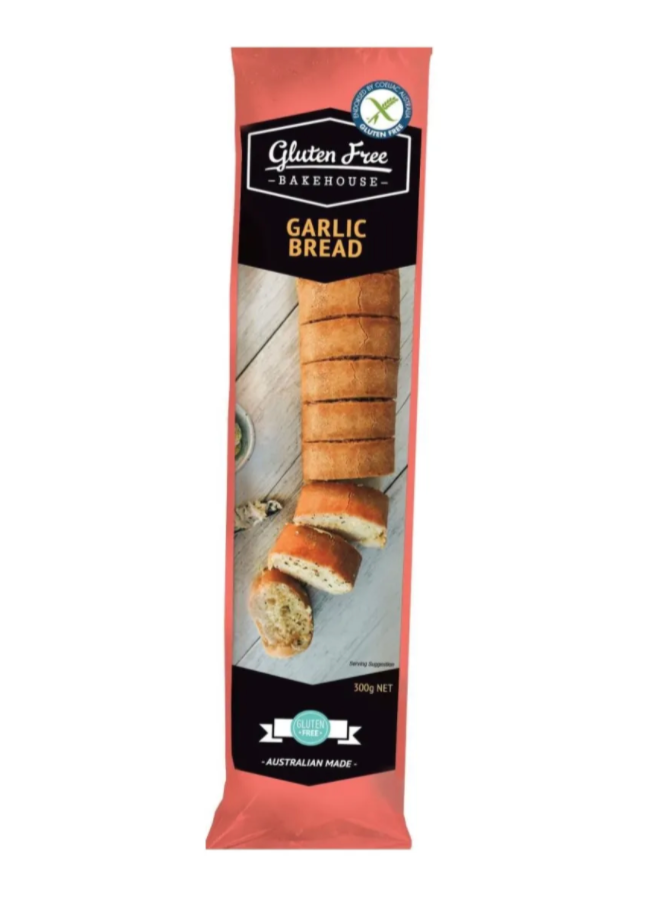 Gluten Free Bakehouse Garlic Bread 300g available at The Prickly Pineapple