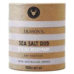 Olsson's It's so Rosemary Salt Rub 100g available at The Prickly Pineapple