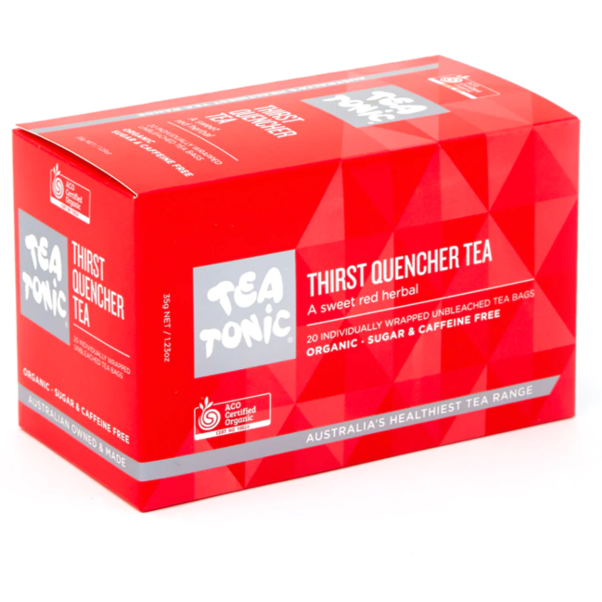 Tea Tonic Throat Soother Tea Teabags (20) available at The Prickle PIneapple