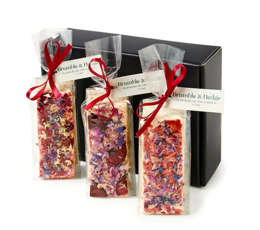 Bramble & Hedge 3 piece Nougat Gift Box available at The Prickly Pineapple