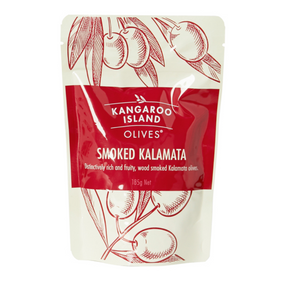 Kangaroo Island Olives Whole Smoked Olives 185g available at The Prickly Pineapple