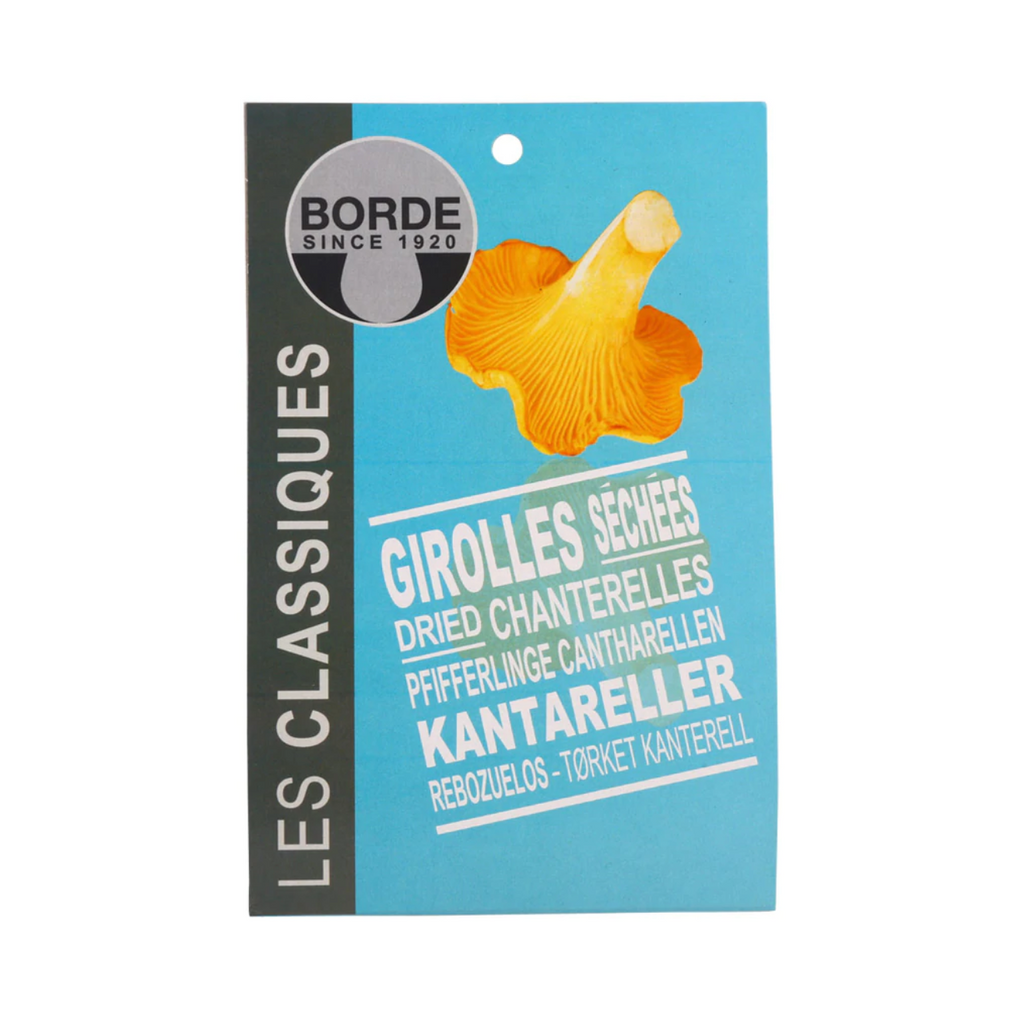 BORDE Dried Chanterelles 20g available at The Prickly Pineapple
