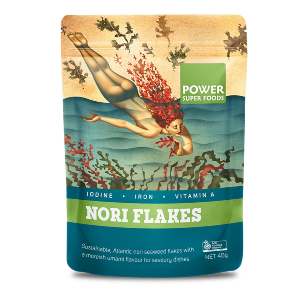 Power Super Foods Nori Flakes 40g available at The Prickly Pineapple