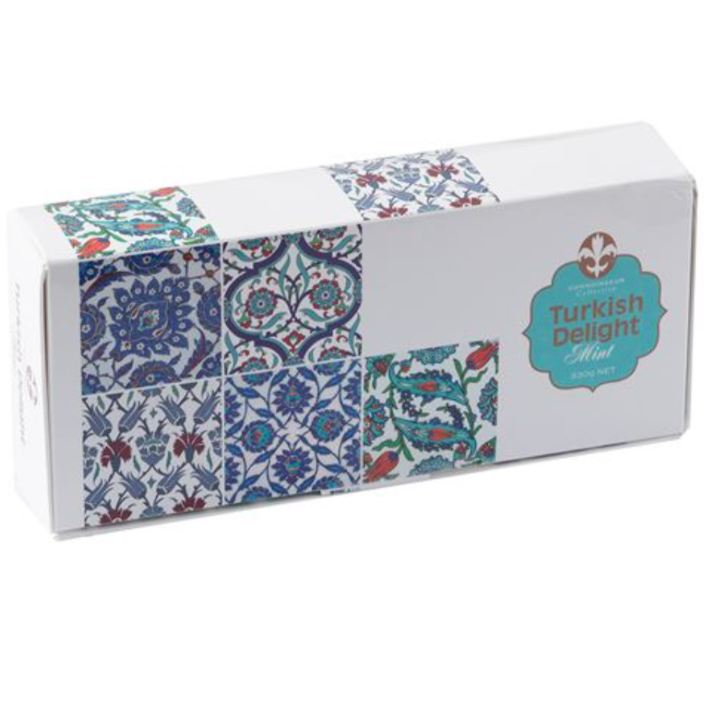 Connoisseur Collection Turkish Delight Mint 330g available at The Prickly Pineapple