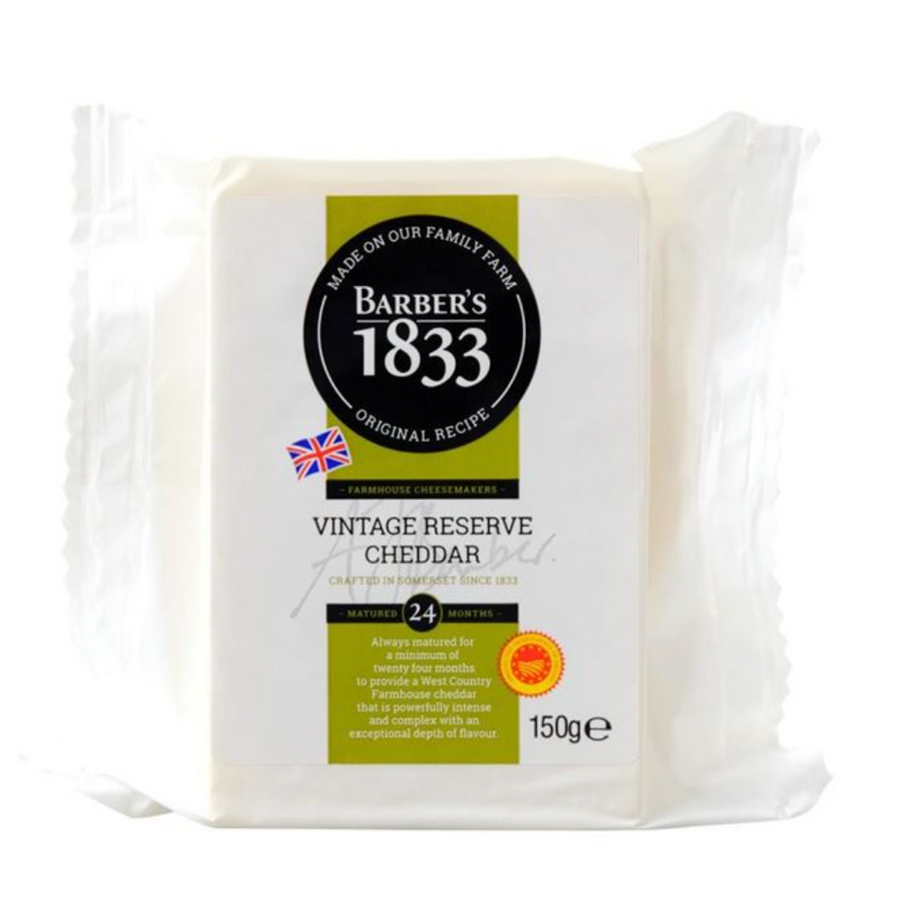 Barber's Vintage Reserve Cheddar 150g available at The Prickly Pineapple