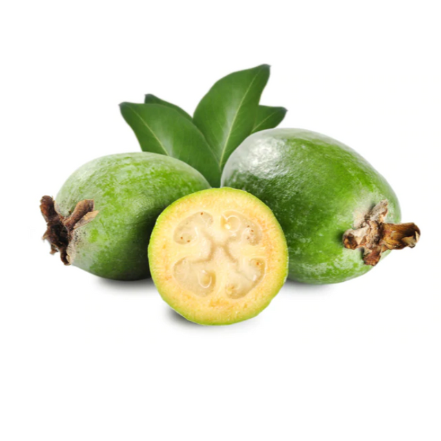 Fresh Feijoas each available at The Prickly Pineapple