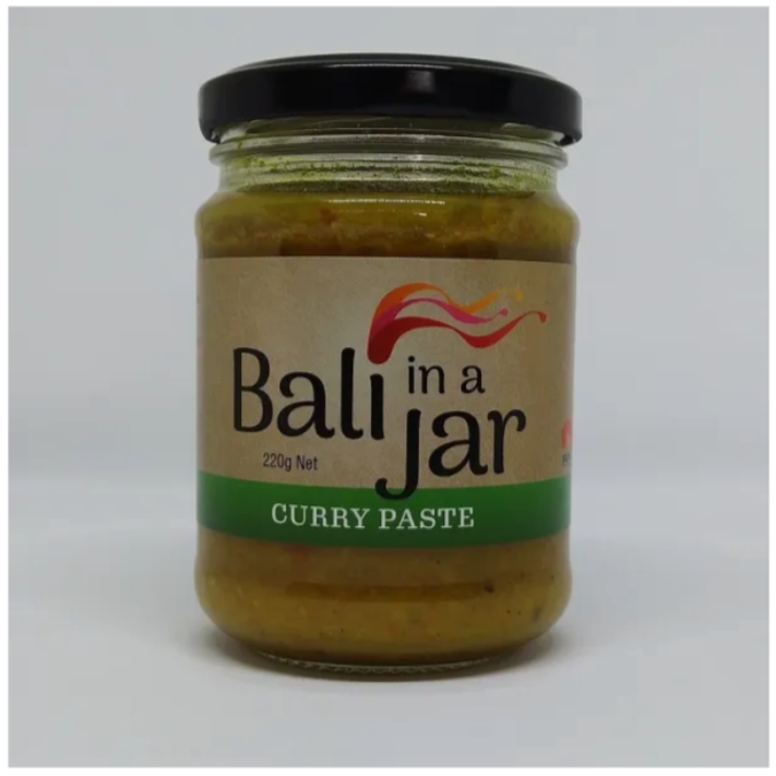 Bali in a Jar Varieties 220g Curry Paste available at The Prickly Pineapple