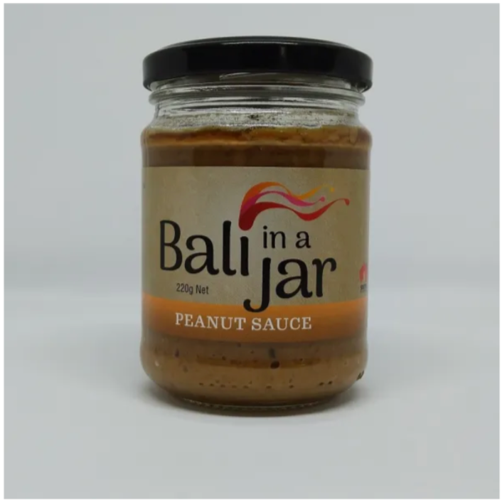Bali in a Jar Varieties 220g Peanut Sauce available at The Prickly Pineapple