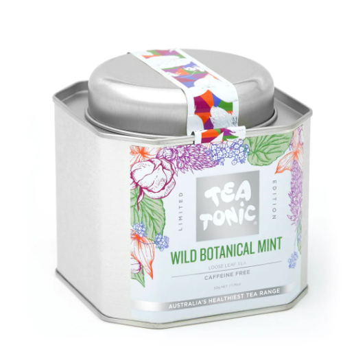 Tea Tonic Loose Tea Varieties Wild Botanical Mint limited edition available at The Prickly Pineapple