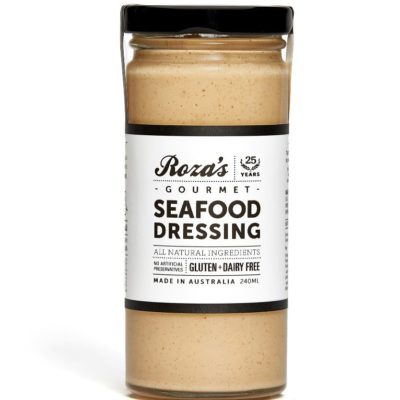 Roza's Gourmet Seafood Dressing 240ml available at The Prickly Pineapple