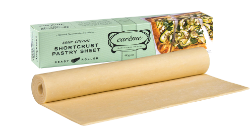Carême Sour Cream Shortcrust Pastry 445g available at The Prickly Pineapple