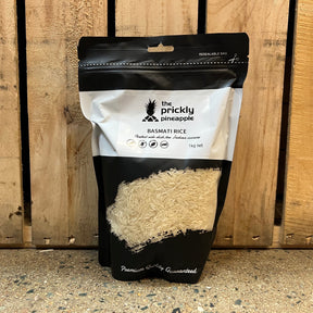Basmati Rice 1kg available at The Prickly Pineapple