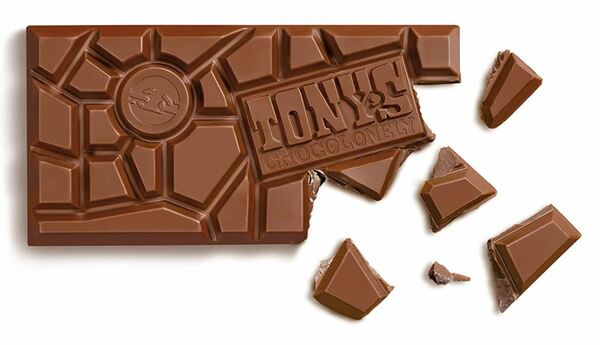 Tony's Chocolonely Melk Hazelnoot / Milk Hazelnut 180g