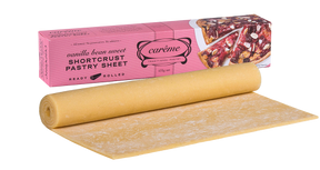Carême Vanilla Bean Shortcrust Pastry 435g available at The Prickly Pineapple