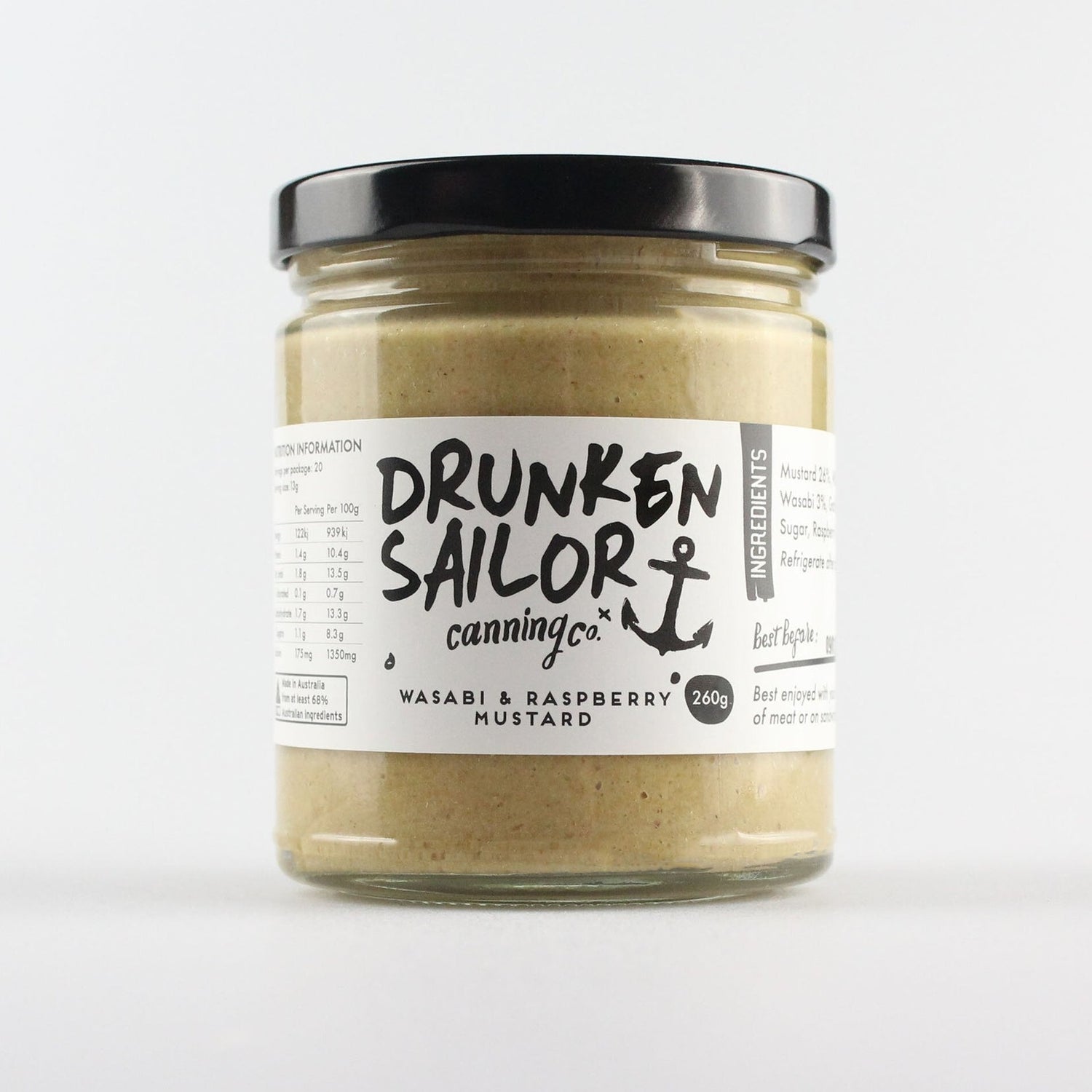 Drunken Sailor Mustard Varieties 260g