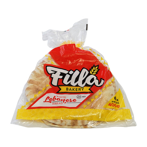 Filla Bakery Lebanese Bread 400g available at The Prickly Pineapple